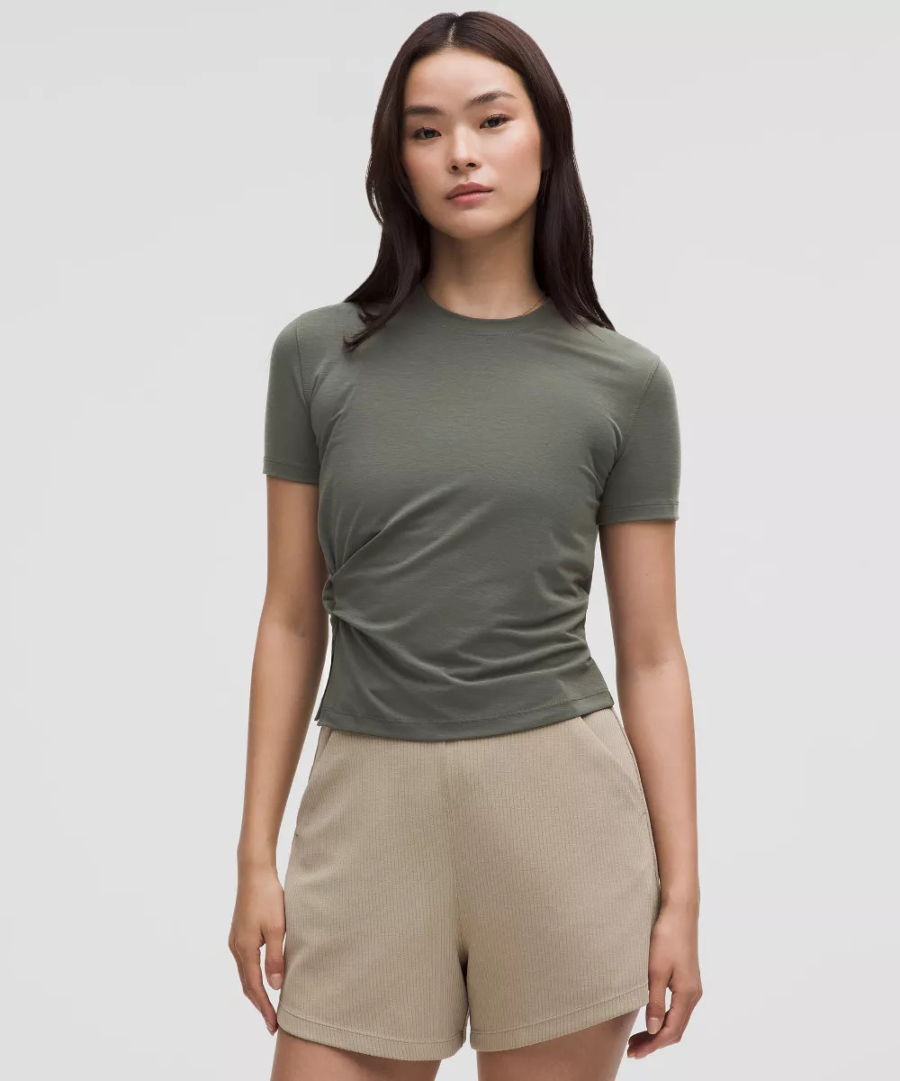 Side-Twist Short-Sleeve Shirt | lululemon (AU)