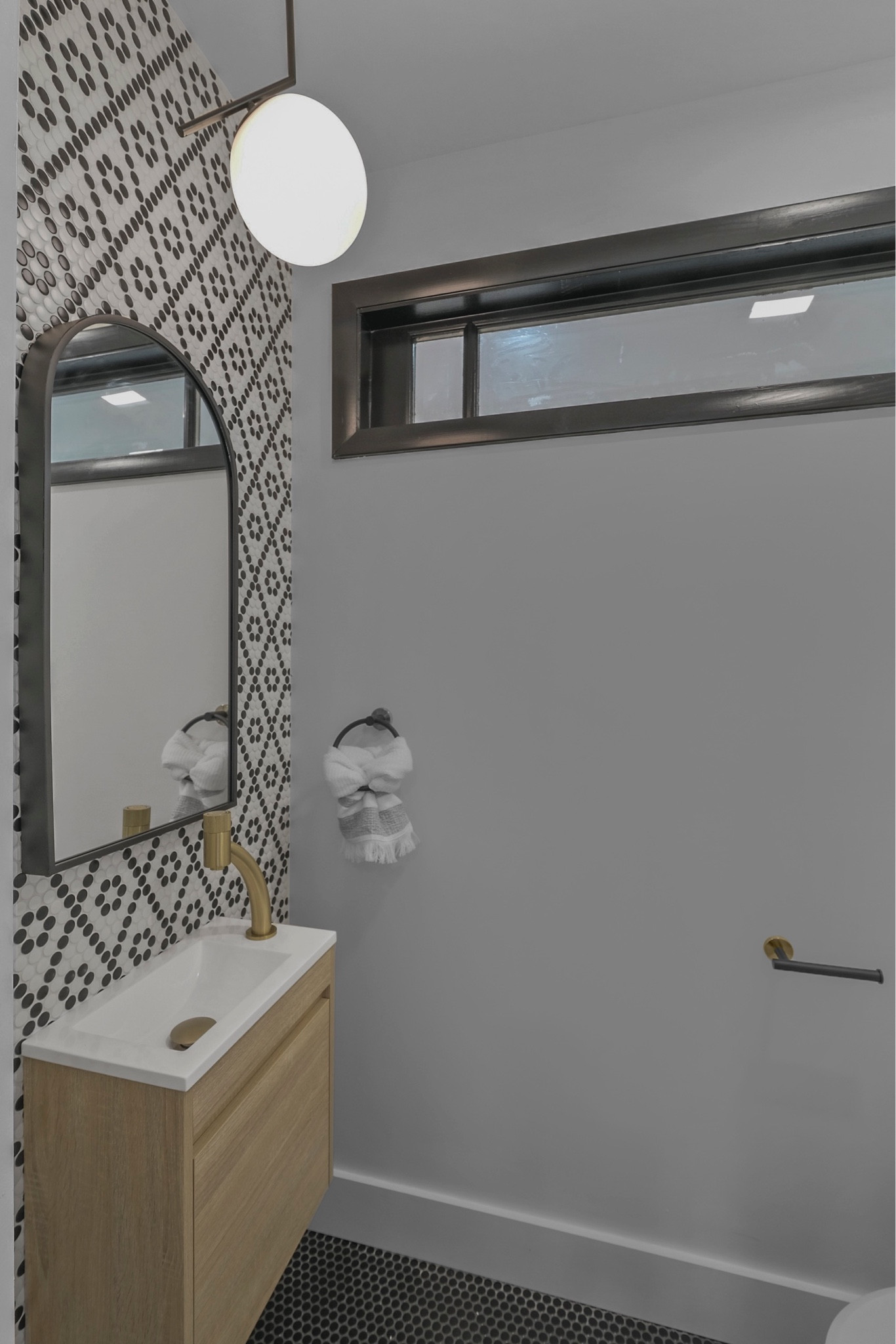 Love how this mini bathroom turned out! Got the most out of the space! 

Half bath

Bathroom

Sink

Vanity

Mirror

Toilet paper holder 

Faucet 

#LTKhome #LTKFind #LTKstyletip