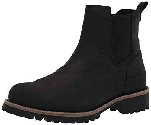 Chaco Men's Fields Chelsea Waterproof Boot, Black, 10.5 | Amazon (US)