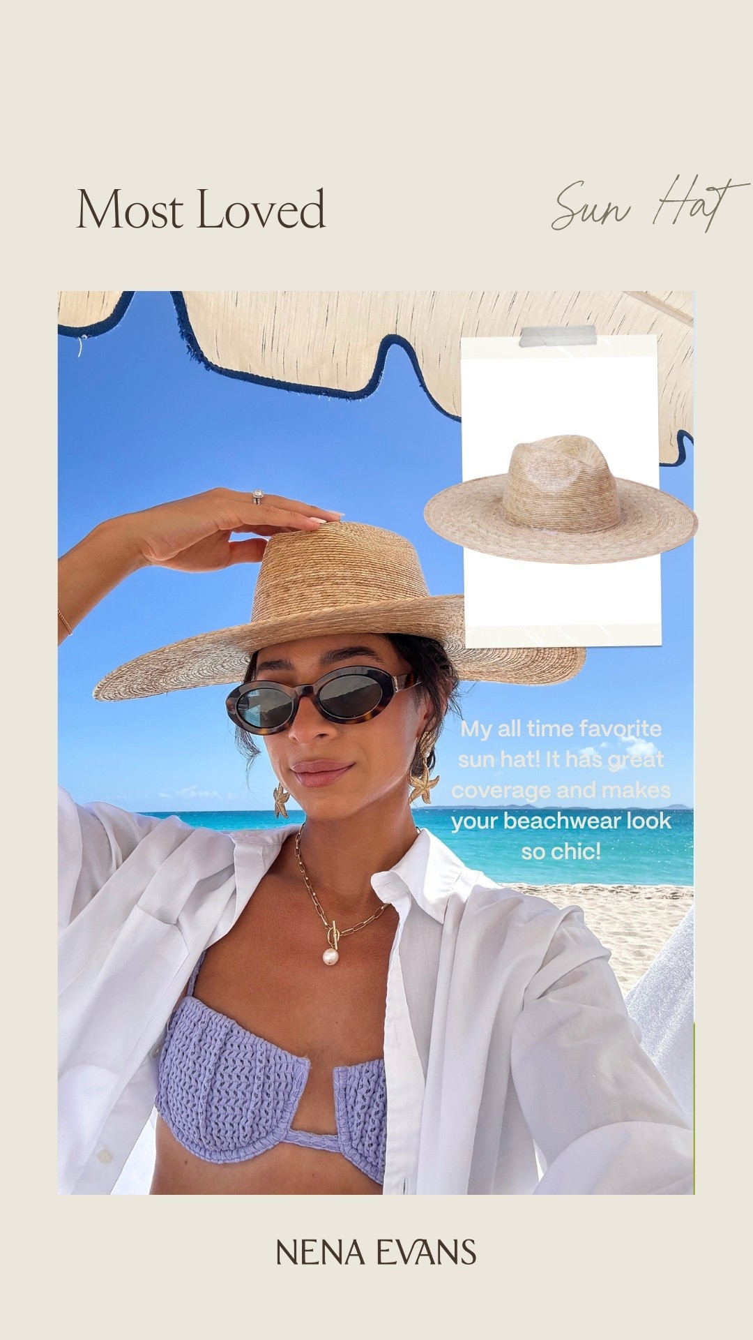 Your most loved last week!! This beach hat is my entire personality- It has great coverage and makes your beachwear look so chic! 

vacation outfit, beach vacation outfit, beach outfit, beach must haves, beach essentials, travel must haves, travel essentials