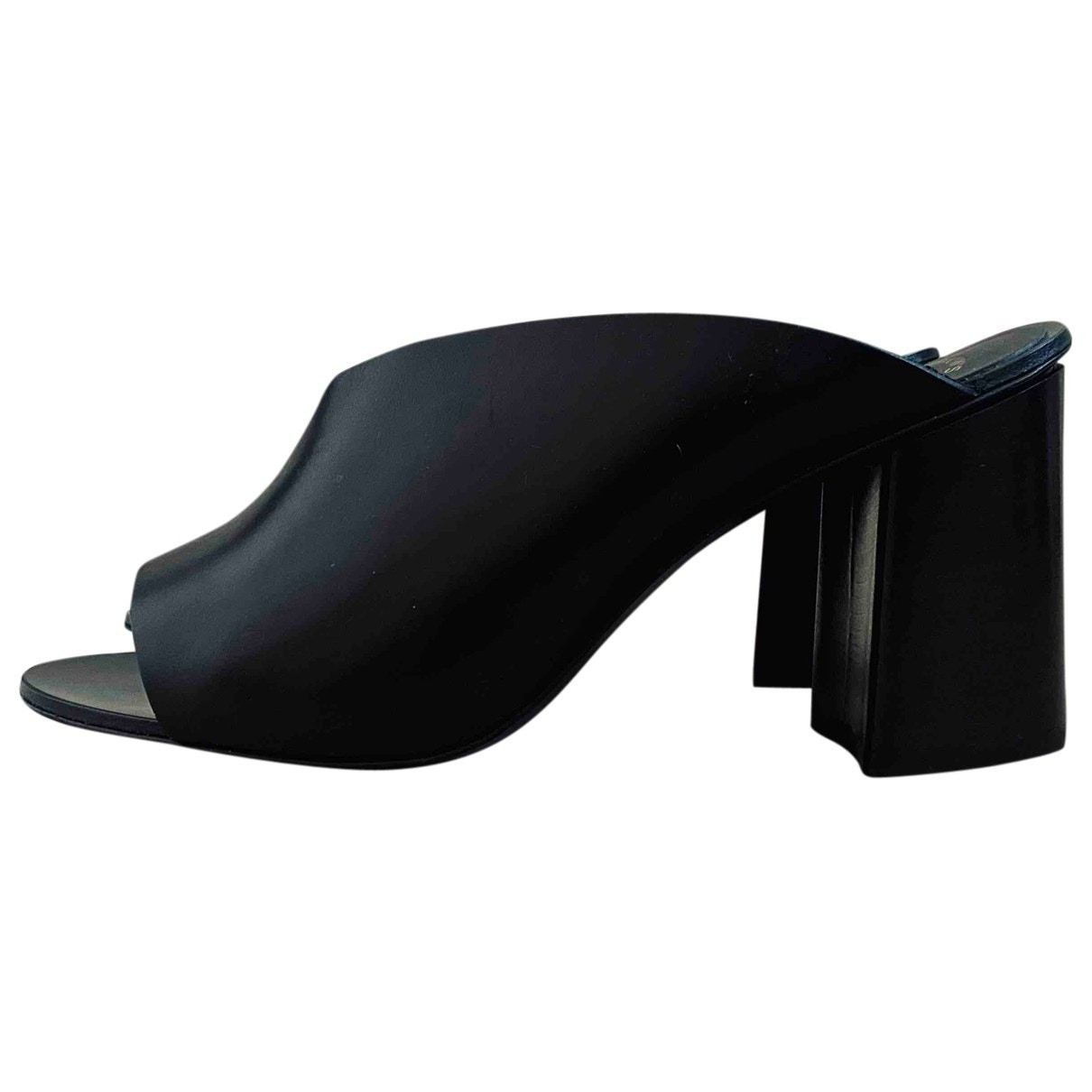 Atp Atelier Black Leather Mules & Clogs for Women 37 EU | Vestiaire Collective (Global)