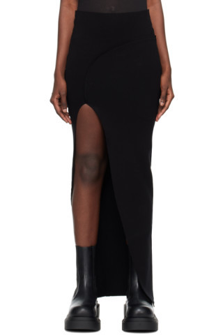 Black Theresa Maxi Skirt | SSENSE