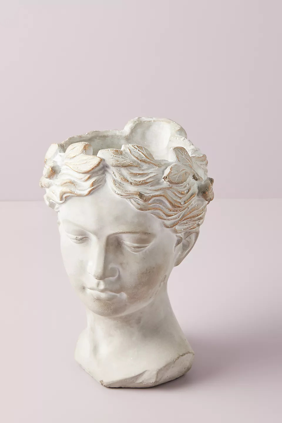 Grecian Bust Pot | Anthropologie (US)