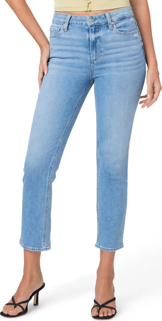 Cindy Crop Straight Leg Jeans | Nordstrom