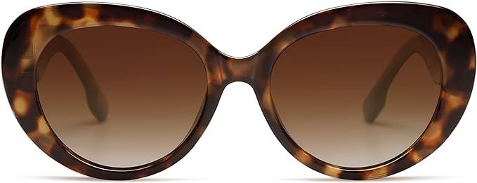 SOJOS Retro Cat Eye Polarized Sunglasses Womens Vintage Shades Trendy Designer Sun Glasses UV Pro... | Amazon (US)