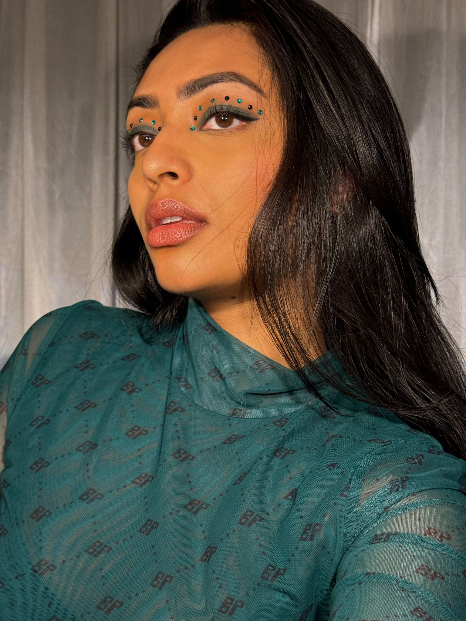 Bejeweled green makeup look! 

#LTKstyletip #LTKVideo #LTKbeauty