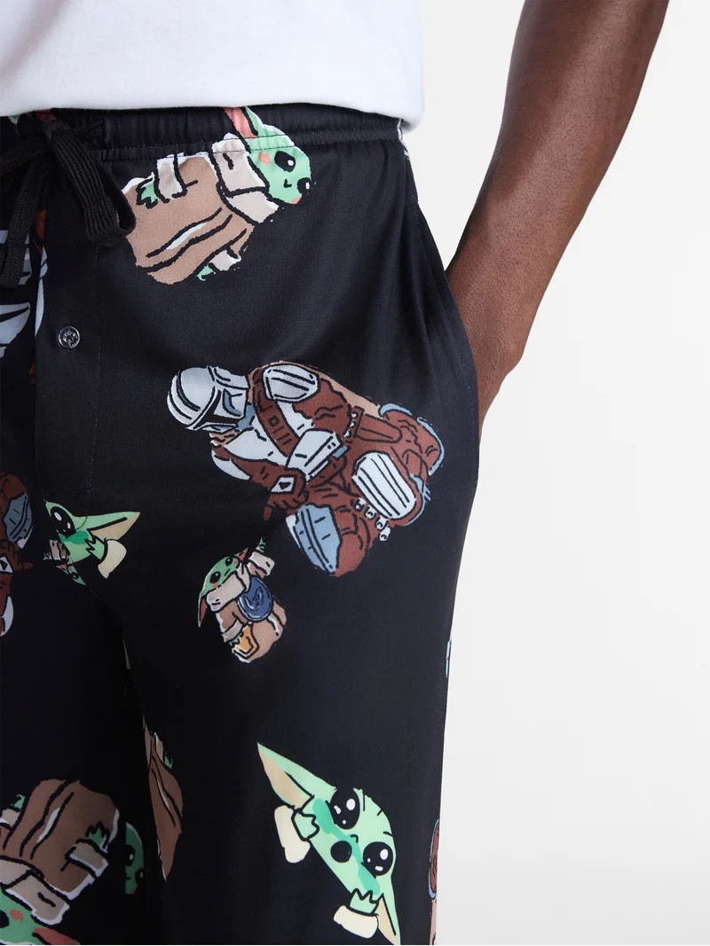 Star Wars Men's The Mandalorian and Grogu Sleep Pants, Sizes S-2XL | Walmart (US)