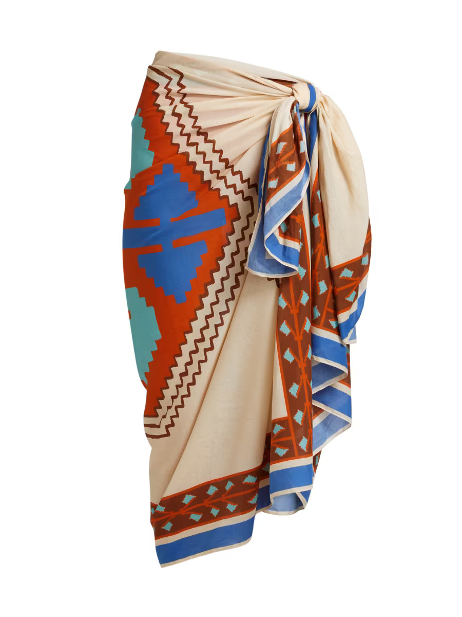 Printed Cotton Pareo | Saks Fifth Avenue