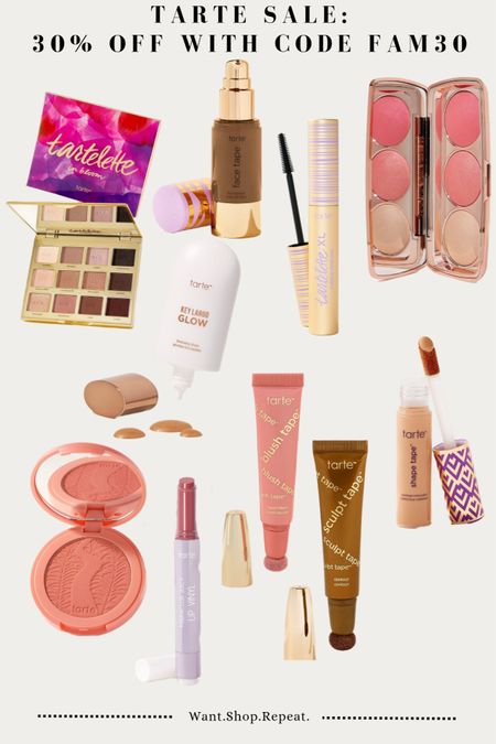 Get 30% off with code FAM30 in the Tarte sale!

#LTKsalealert #LTKbeauty