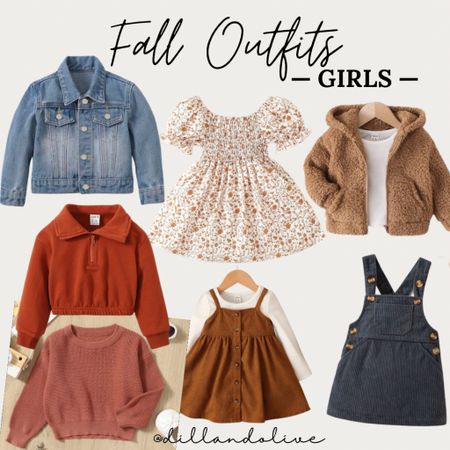 Girl Fall Outfit Ideas
| Back to School | Girl Clothes for Fall | Girl Fall Dresses | Girl sweaters & Long Sleeve Shirts | Toddler & Baby Girl 

#LTKFind #LTKBacktoSchool #LTKfamily