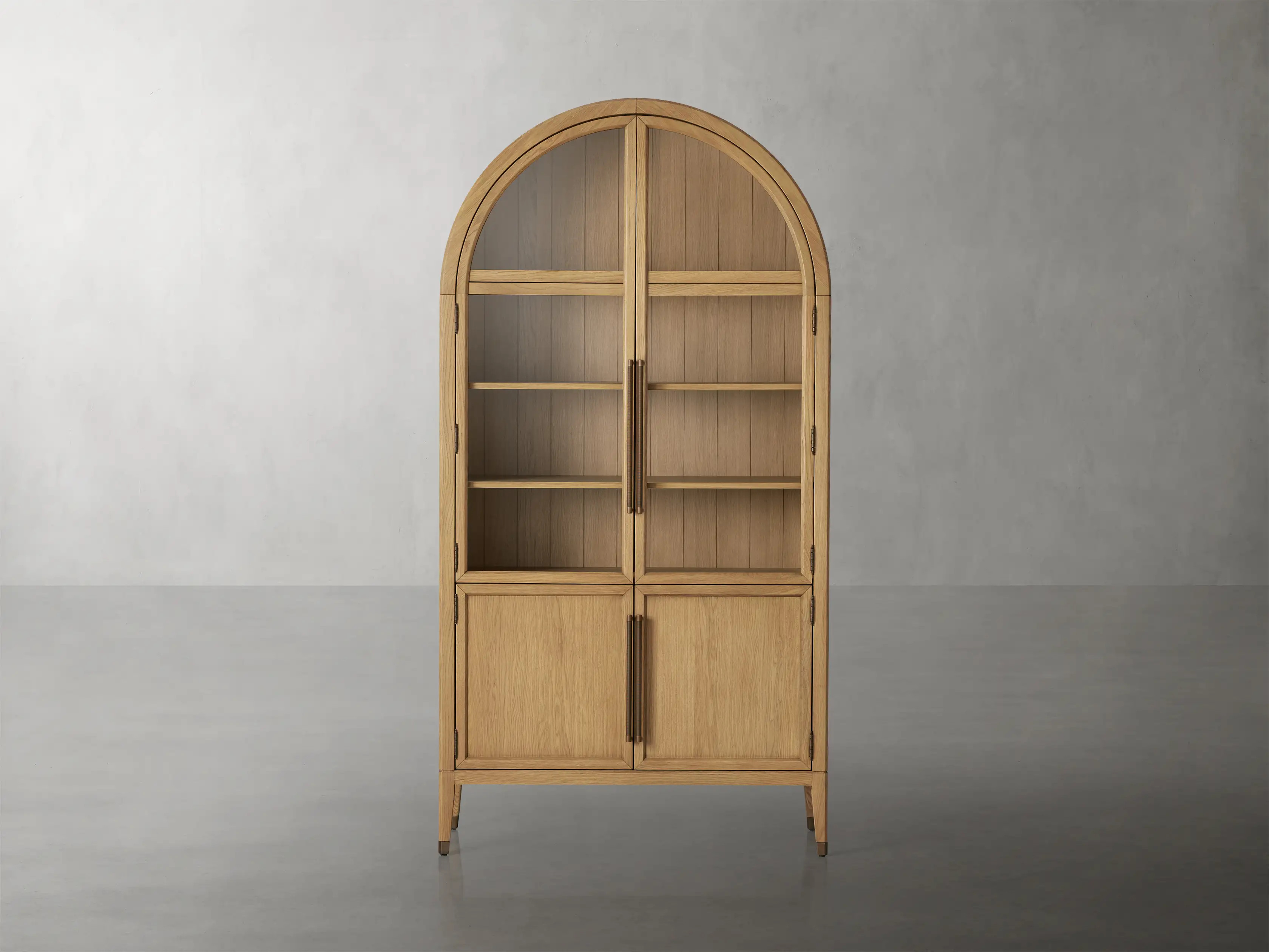 Hattie Glass Cabinet | Arhaus