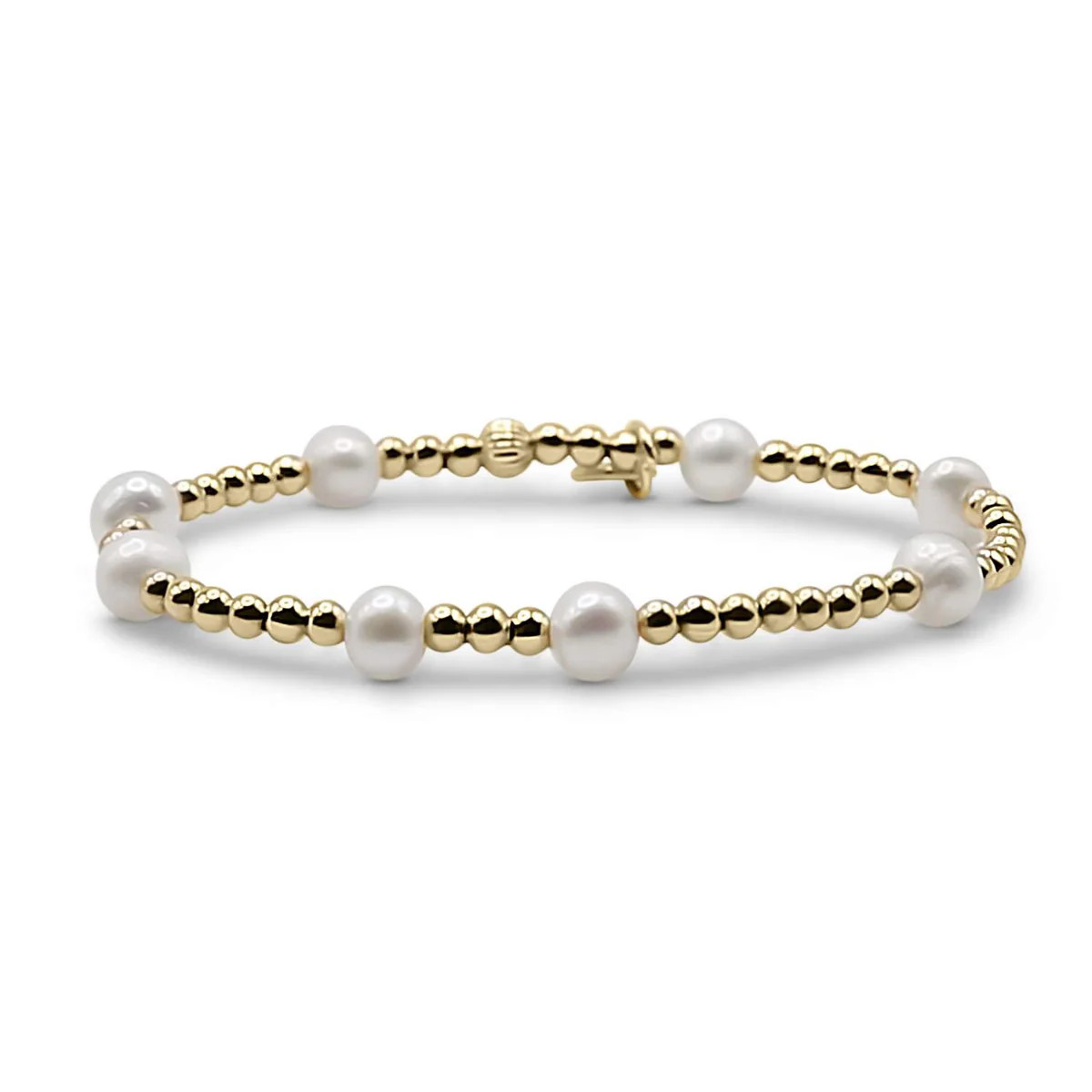 Paige - Pearl Stretch Bracelet | Bowood Lane