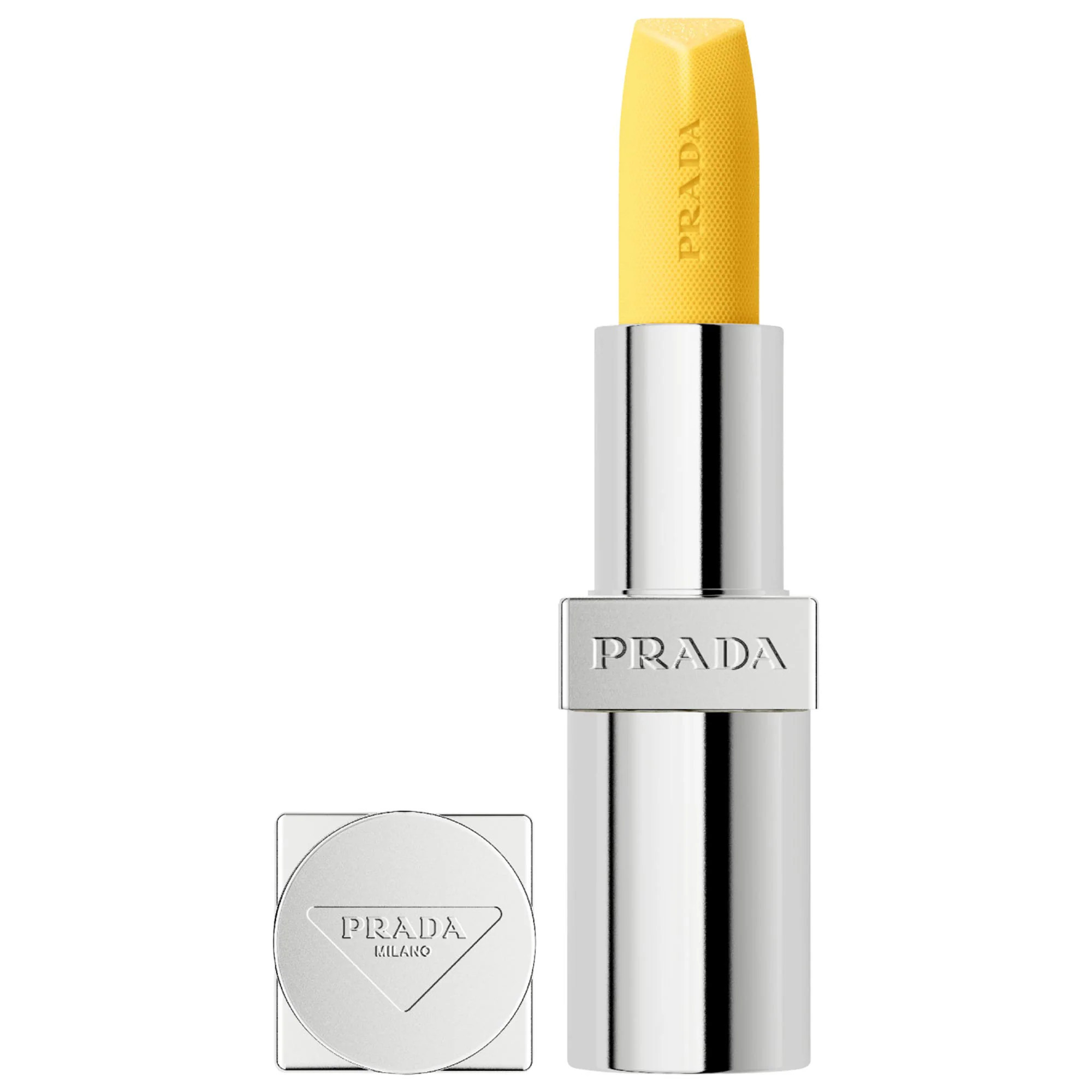 Prada Beauty Hydrating Lip Balm with Jojoba Oil U002 Banana Yellow 0.13 oz/3.8 g | Sephora (US)