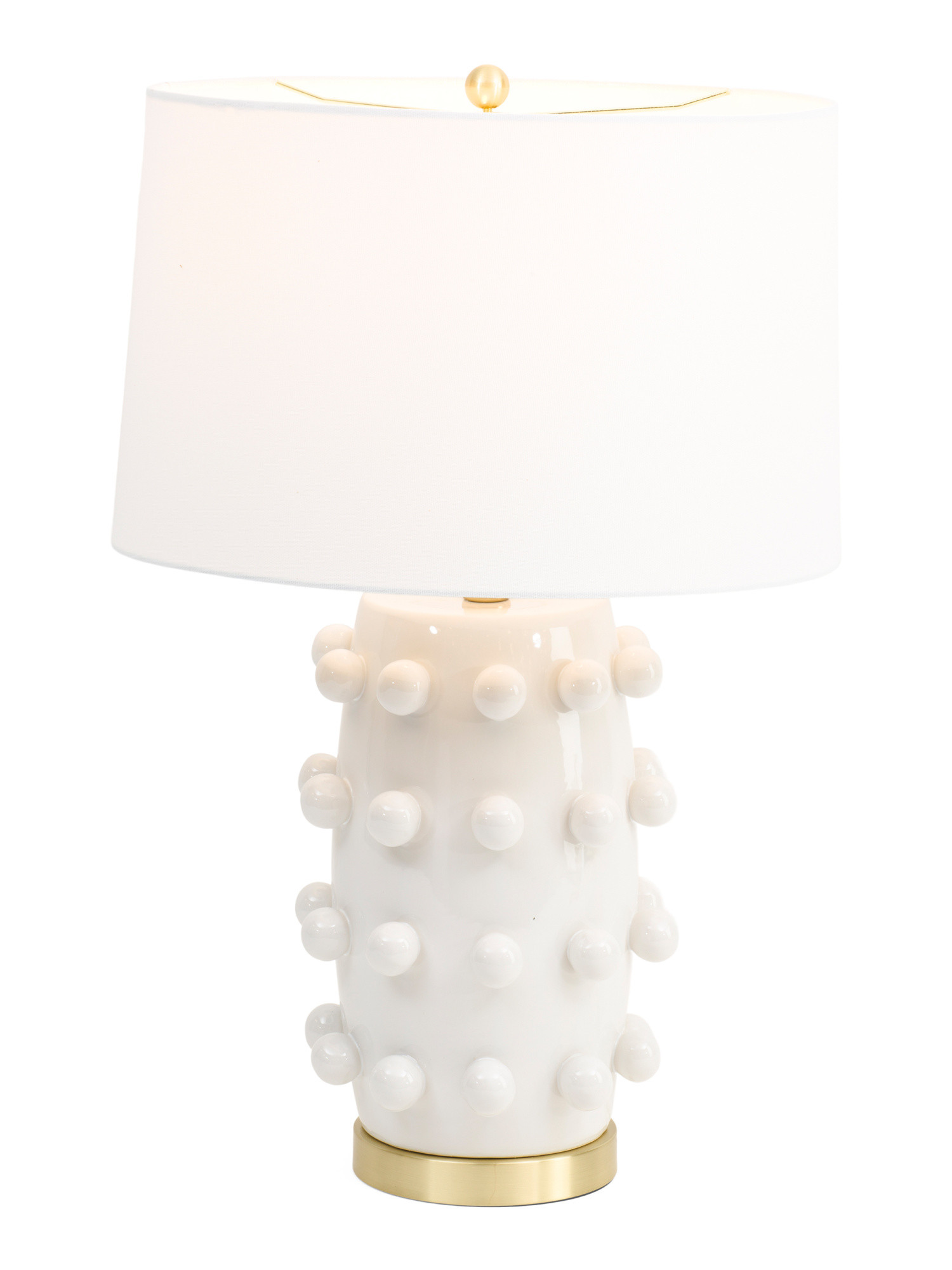26in Dot Textured Ceramic Table Lamp | Bedroom | Marshalls | Marshalls