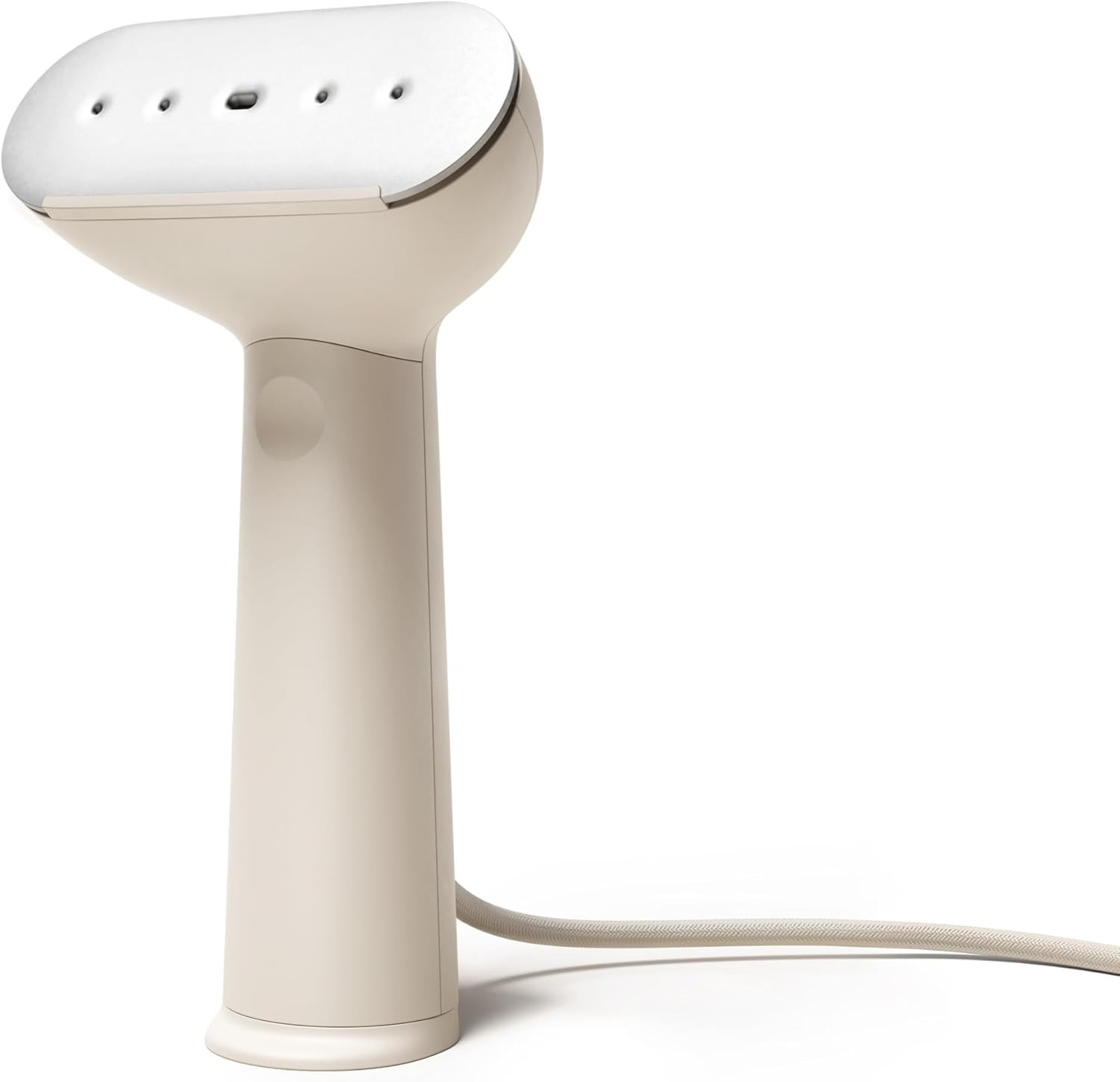 Steamery Handheld Clothes Steamer Cirrus 3, 1200W, US Plug, Heated Ironing Plate, Fast Heat Up, Garment Wrinkle Remover, Beige | Amazon (US)