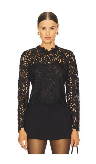 Favorite Minda Guipure Lace Top in Black

              
    
        
        
            Favor... | Revolve Clothing (Global)