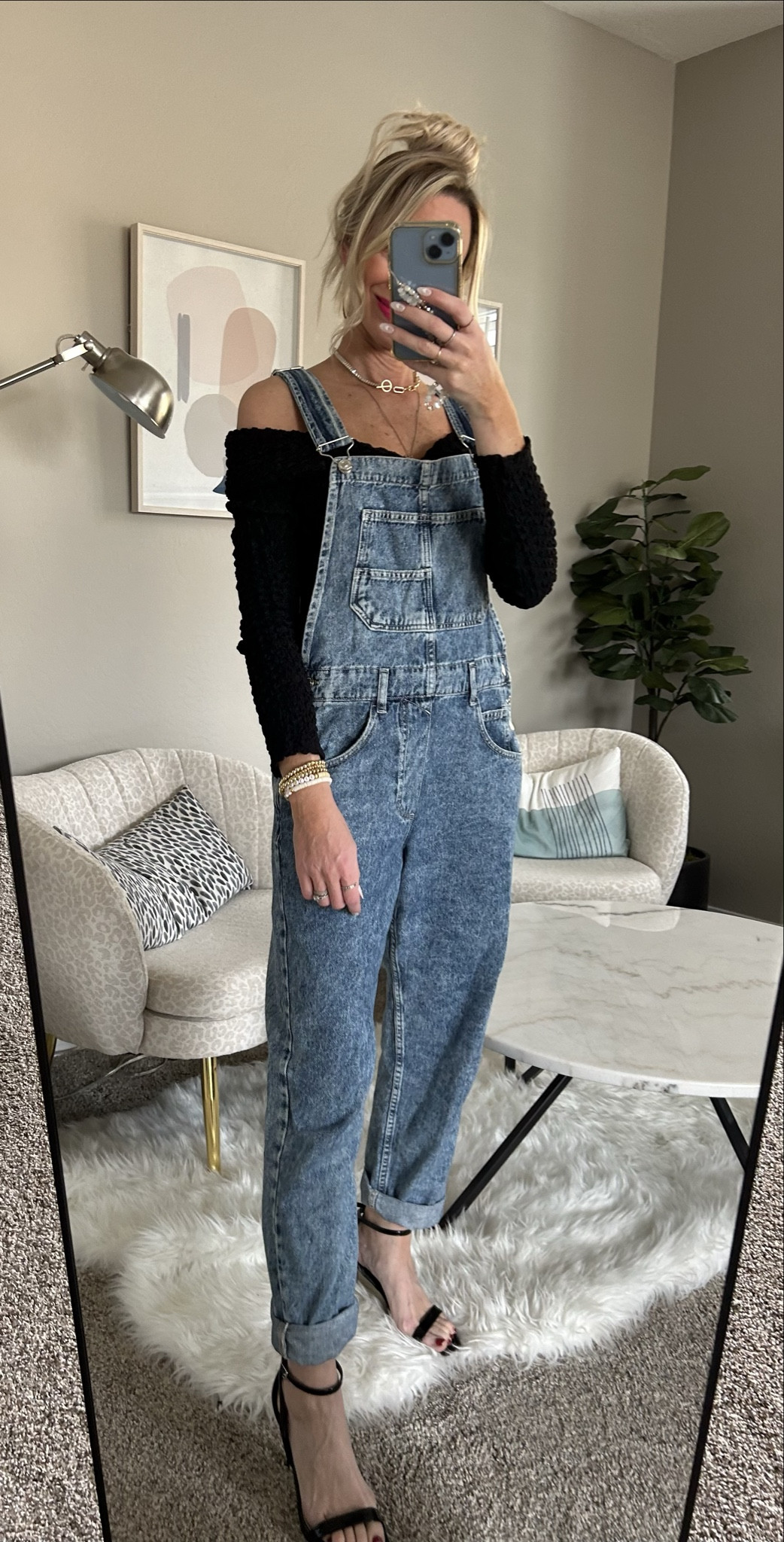 Can you tell I am obsessed with these @free people overalls! They are soo easy to dress up or down! 

#LTKfindsunder100 #LTKMostLoved #LTKstyletip