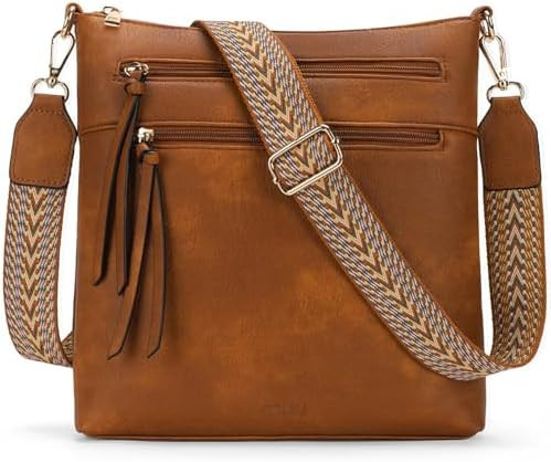 GEMIU Crossbody Bags for Women Vegan Leather Shoulder Bag with Multi Pocket, Adjustable Strap Pur... | Amazon (US)