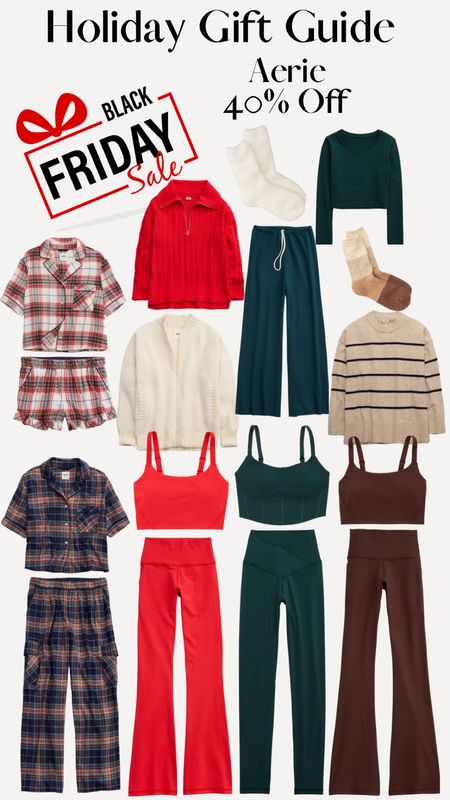 Aerie Black Friday sale
40% off
Aerie loungewear
Gift guide 
Holiday gifting 

#LTKHoliday #LTKGiftGuide #LTKCyberWeek