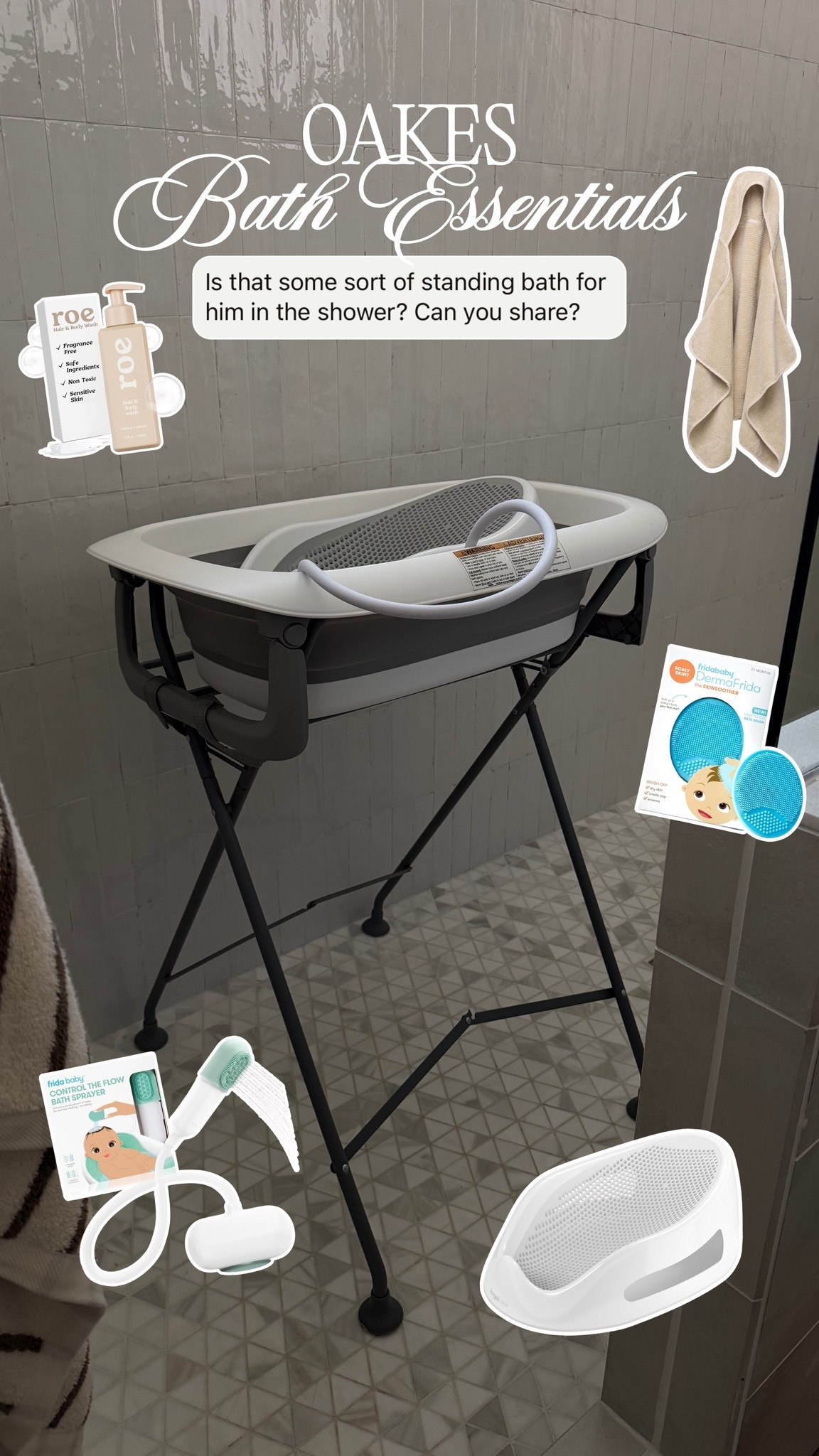 Baby bath time essentials that we have been using for Oakes!

#LTKBaby #LTKHome