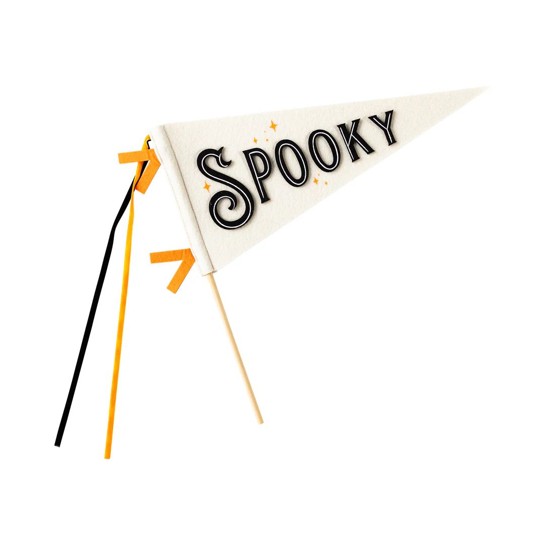 Spooky Felt Pennant | My Mind's Eye