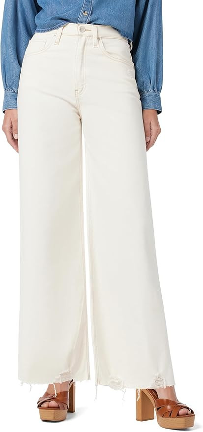 HUDSON Women's James High Rise Wide Leg Jean | Amazon (US)