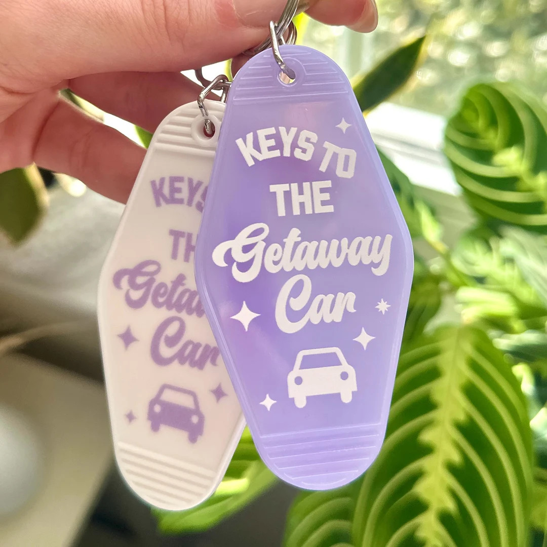 Retro Motel Keychain: Getaway Car, Swiftie Gift - Etsy | Etsy (US)