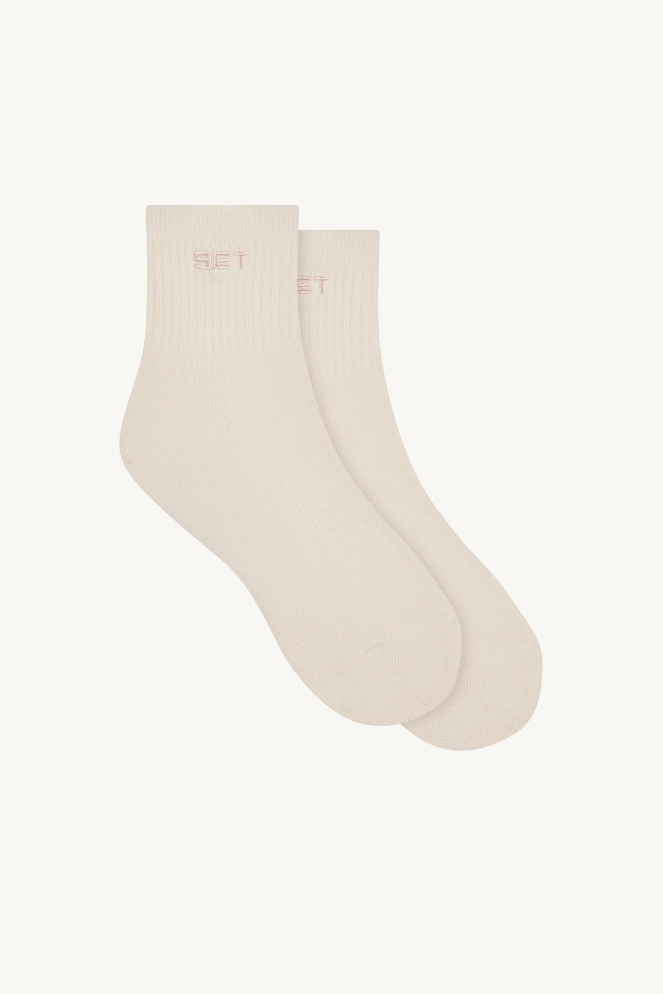 SET SHORTY SOCKS - CREAM/BLUSH | SET Active
