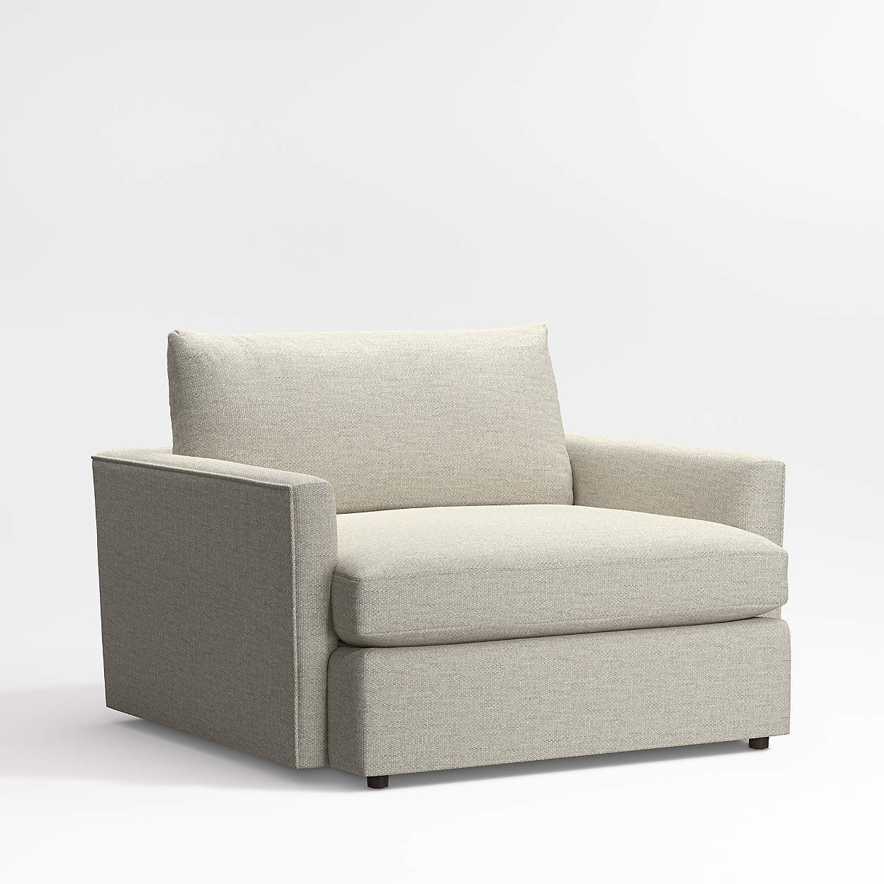 Lounge Deep 49" Chair and a Half + Reviews | Crate & Barrel | Crate & Barrel