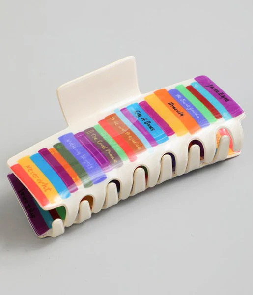 Book Shelf Hair Clip | UniqueVintage