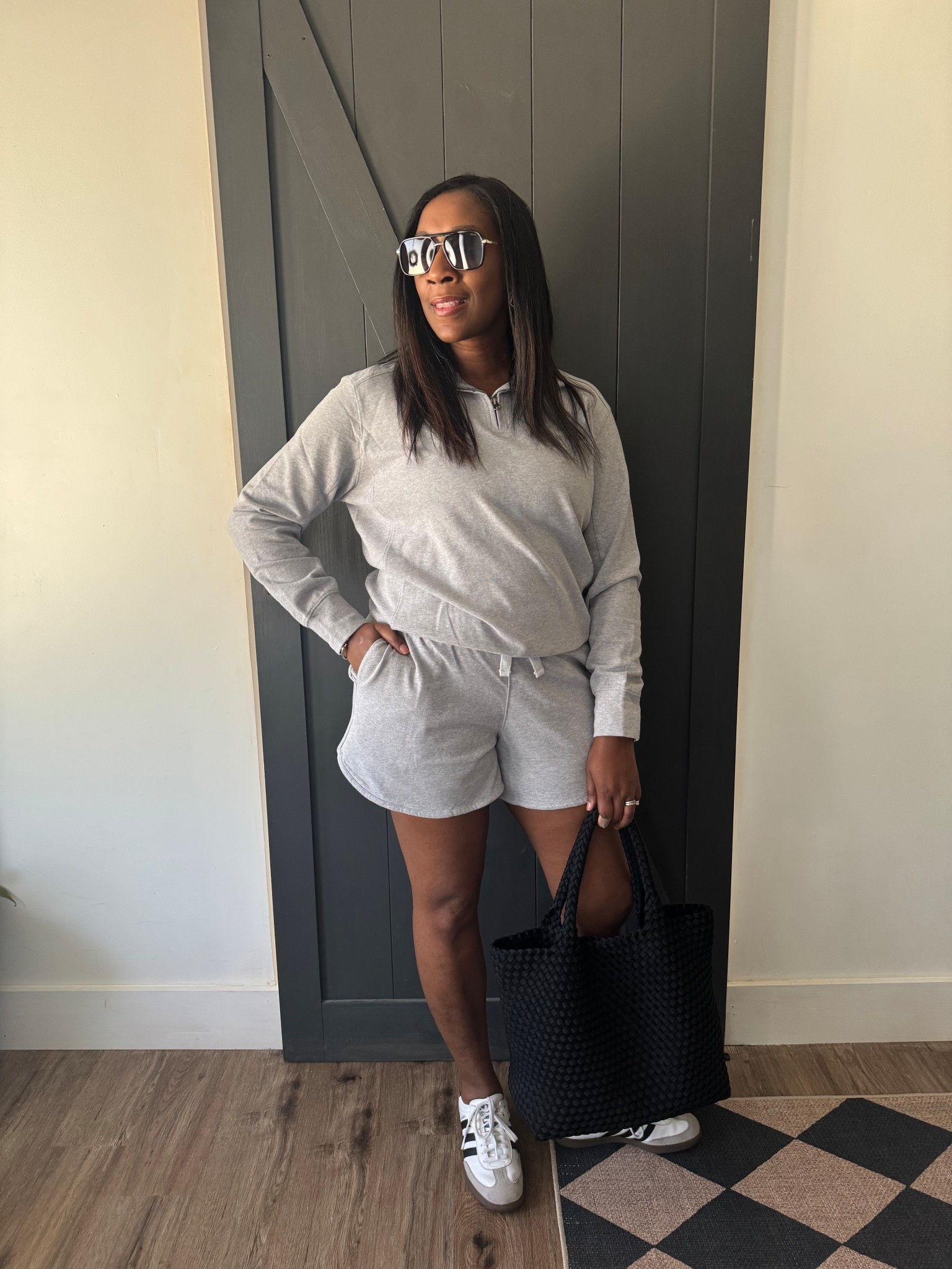 Pact Quarter zip and shorts size medium for reference 

#LTKootd #LTKgrwm #LTKOver40