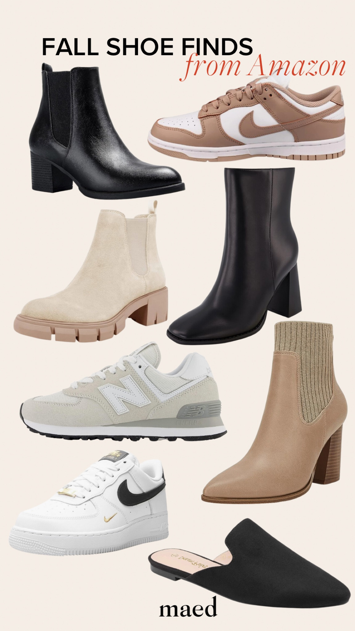 Fall shoes, fall outfit, fall boots, fall sneakers, Amazon fashion 

#LTKshoecrush #LTKstyletip #LTKworkwear