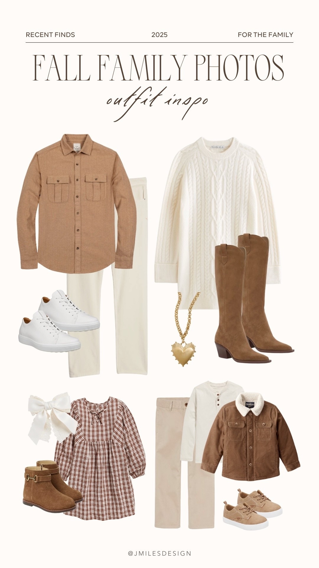 Warm neutrals + cozy textures 🤎
The perfect fall palette for timeless family photos.

Shop the full look for the whole family! 

#ltkfamily #falloutfits #neutralstyle #familyphotooutfits

#LTKMens #LTKKids #LTKFamily