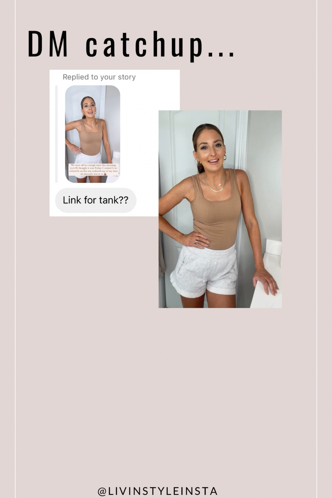 Bodysuit and comfy shorts 

Bodysuit tts small code craynon20
Shorts tts small



#LTKunder50 #LTKFind #LTKstyletip