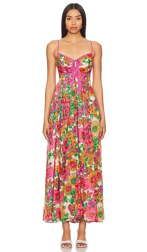 Free People Dream Weaver Maxi in Pink. - size M (also in L, XL) | Revolve Clothing (Global)