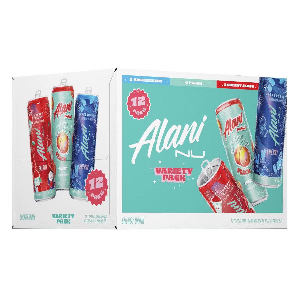 Alani Variety Pack Energy Drink - 12pk/12 fl oz Cans | Target