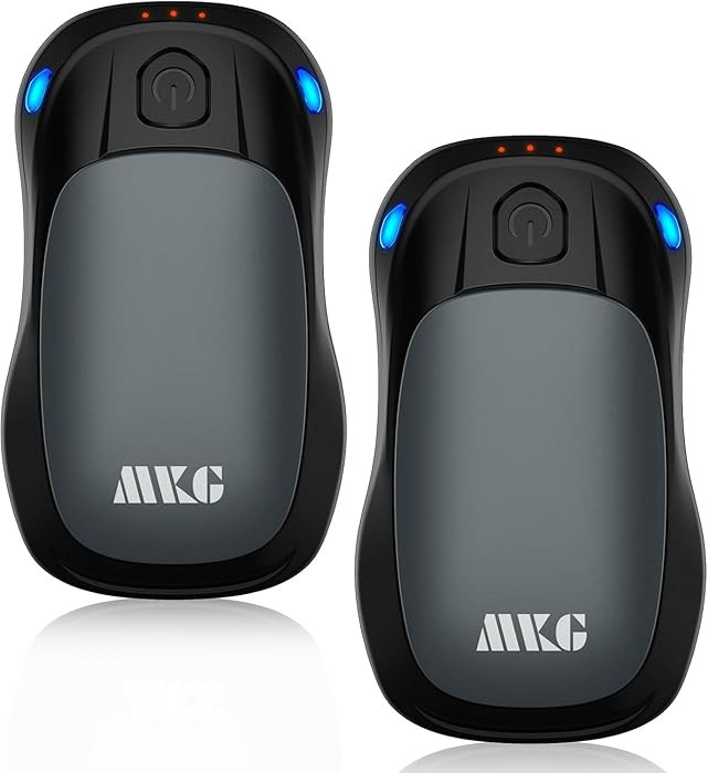 Hand Warmers Rechargeable 2 Pack, MKG Electric Hand Warmer, 24Hrs Long Lasting Reusable HandWarme... | Amazon (US)