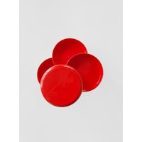 Vintage Red Plastic Interdesign Multiplor Swivel Organizer/Storage Container Round Caddy Rino Pirova | Etsy (US)