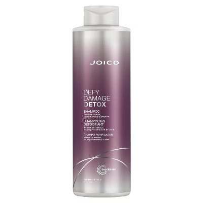 Joico Defy Damage Detox Shampoo - (33.8 oz) Liter, Removes Product Build Up, Metals & Minerals | Target