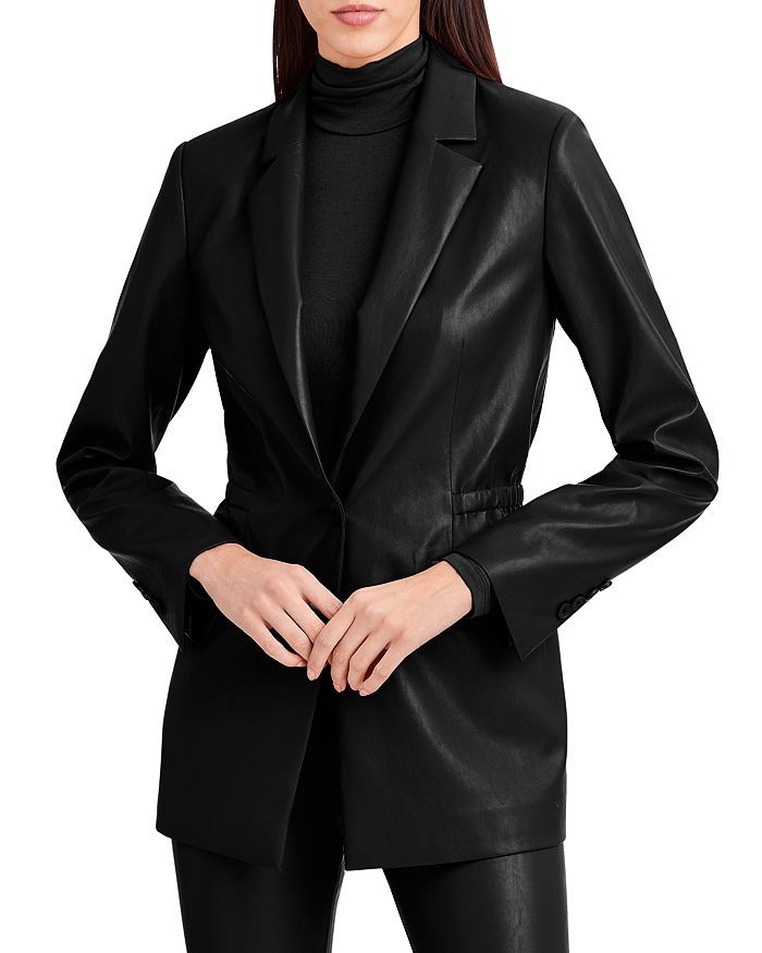 Faux Leather Blazer | Bloomingdale's (US)