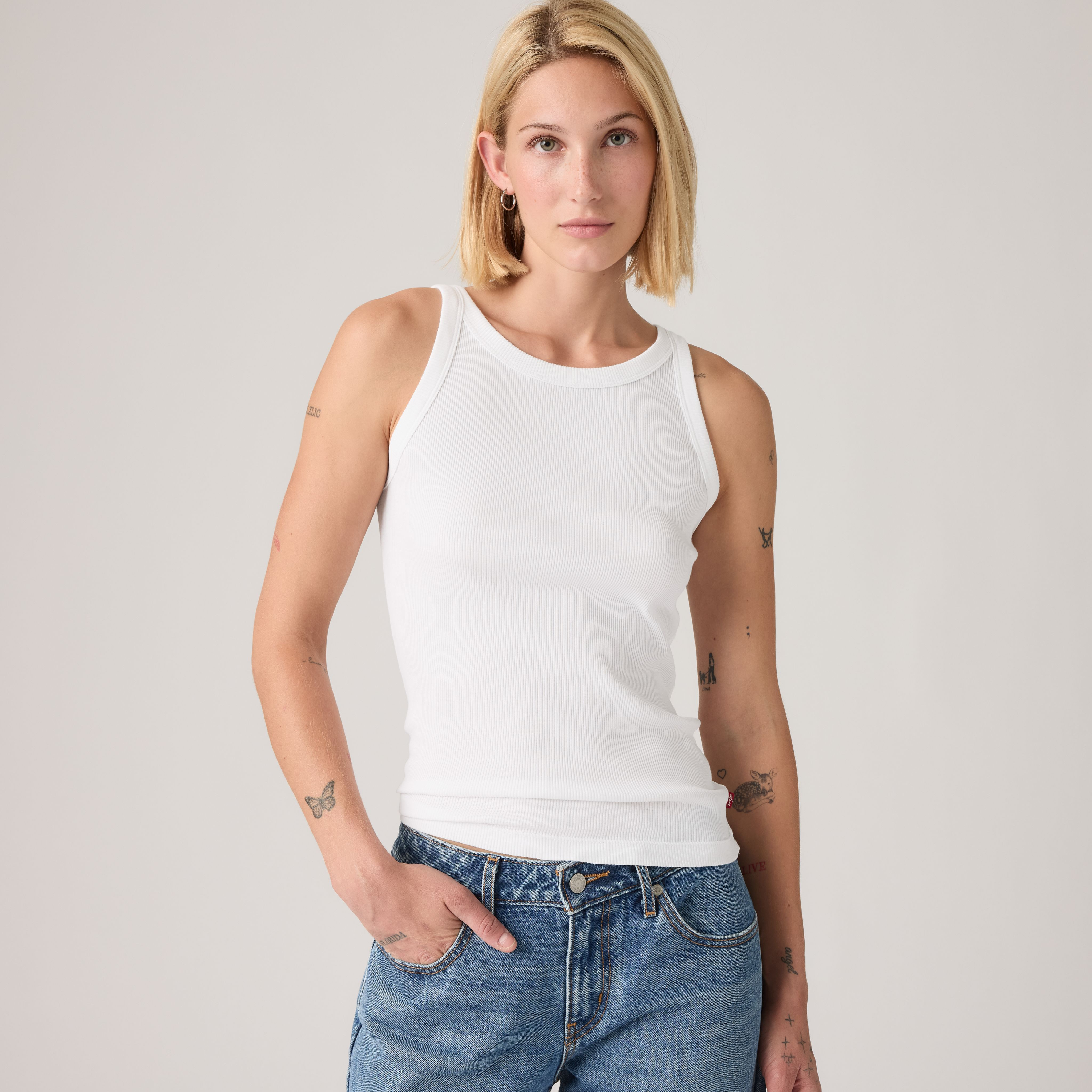 Levi's Essential Racer Tank Top - Women's XS | Levi's US