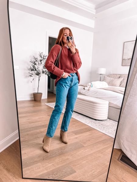 Viral amazon sweater, Levi’s straight leg jeans from Amazon, and Steve Madden brown booties from Amazon 

#LTKstyletip #LTKfindsunder100 #LTKHoliday