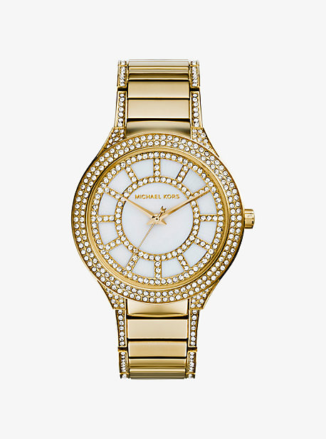 Michael Kors Watches: Kerry Pav?? Gold Watch | Michael Kors US & CA