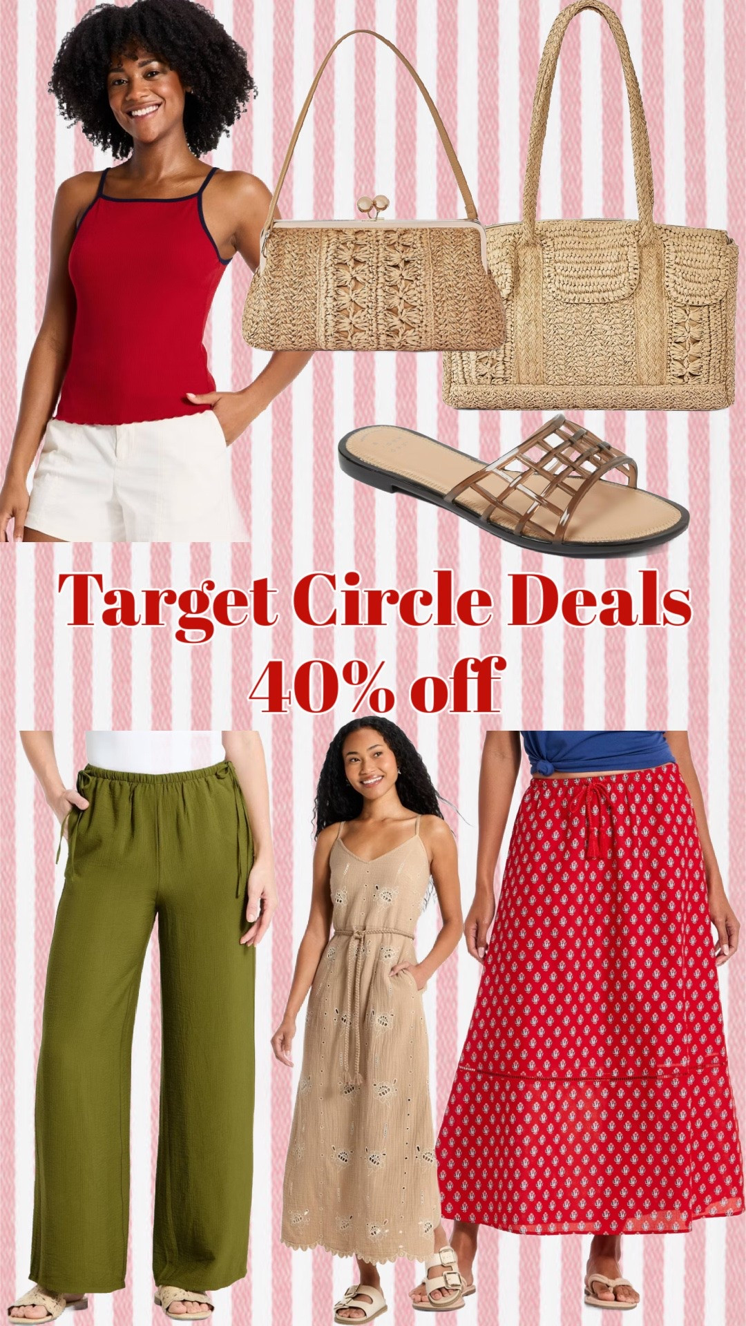 Target sale! 40% off clothes, shoes and bags today!

#LTKootd #LTKSaleAlert #LTKSeasonal