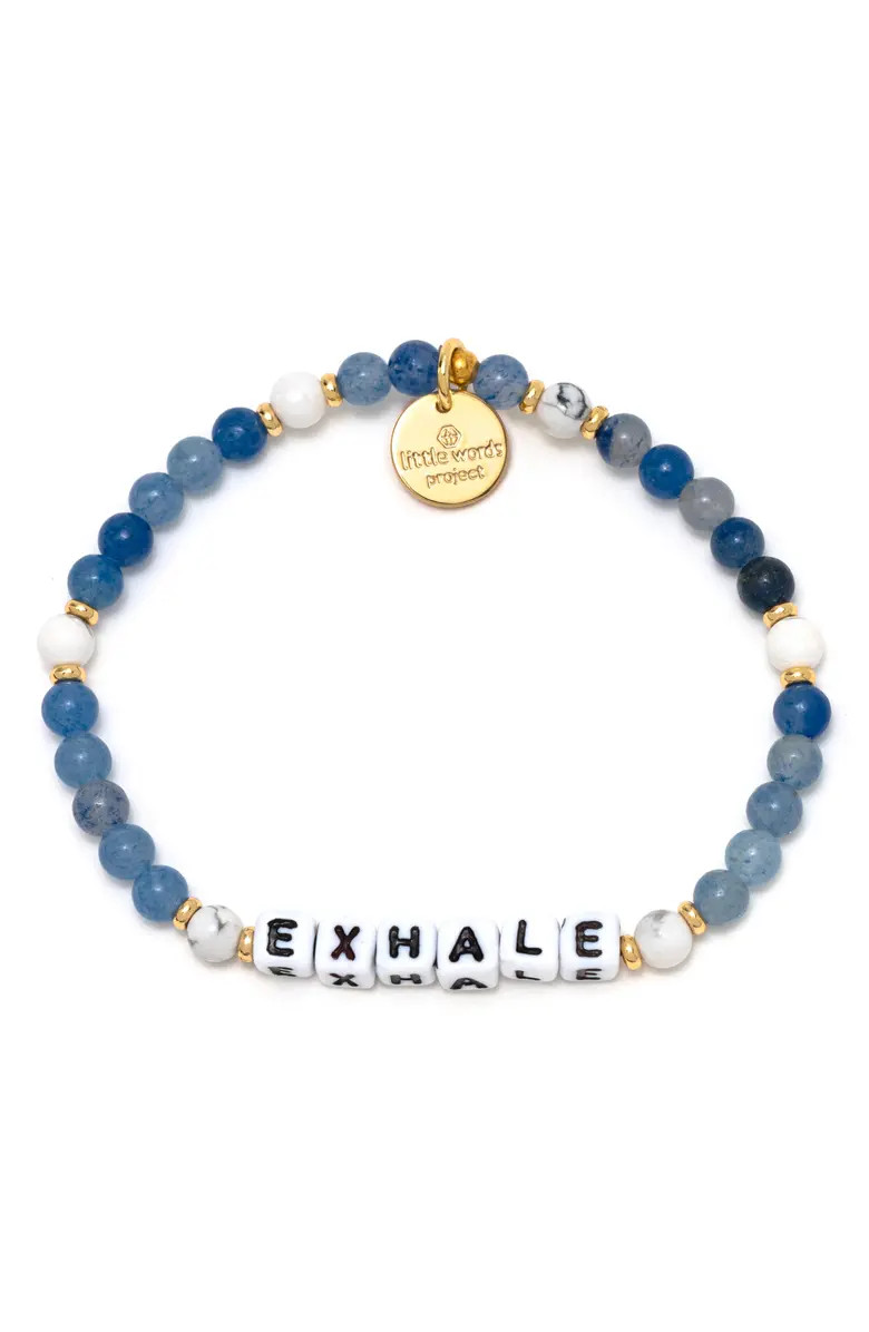 Little Words Project Exhale Beaded Stretch Bracelet | Nordstrom | Nordstrom