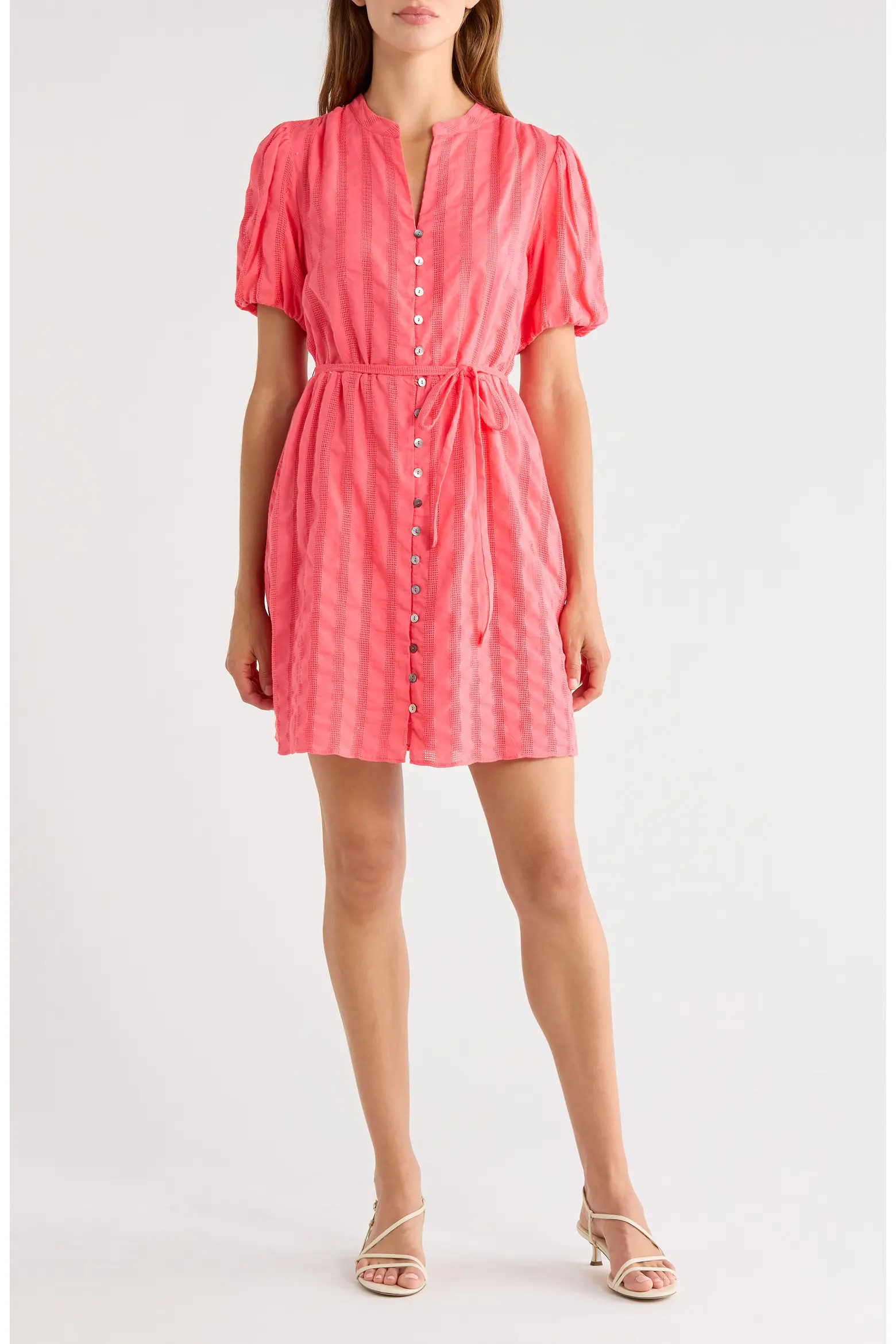 Balloon Sleeve Shirtdress (Women) | Nordstrom | Nordstrom