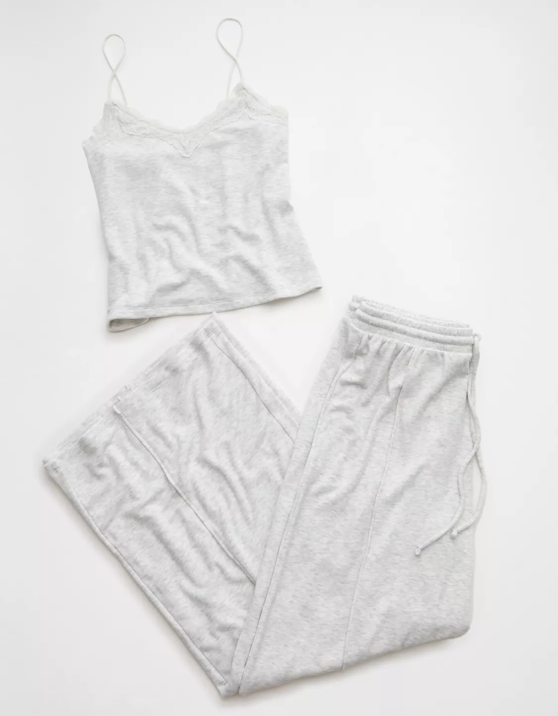 AE Lace Trim Lounge Set | American Eagle Outfitters (US & CA)
