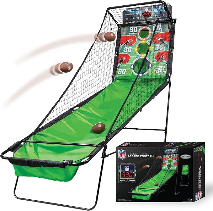 EastPoint Sports NFL 2 Minute Drill Football Game - Folding Indoor Arcade Football Game | Amazon (US)