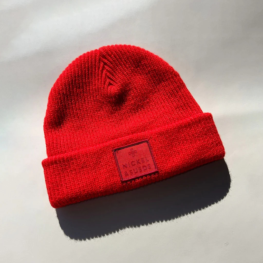 Nickel and Suede Beanie | Nickel and Suede