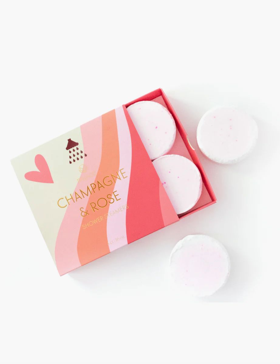 Champagne & Rose Shower Steamers | Musee